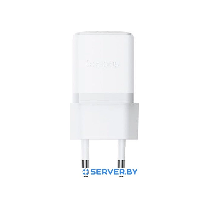Сетевое зарядное Baseus Palm Fast Charger 1C 30W EU P10111605213-00 (белый). Фото2