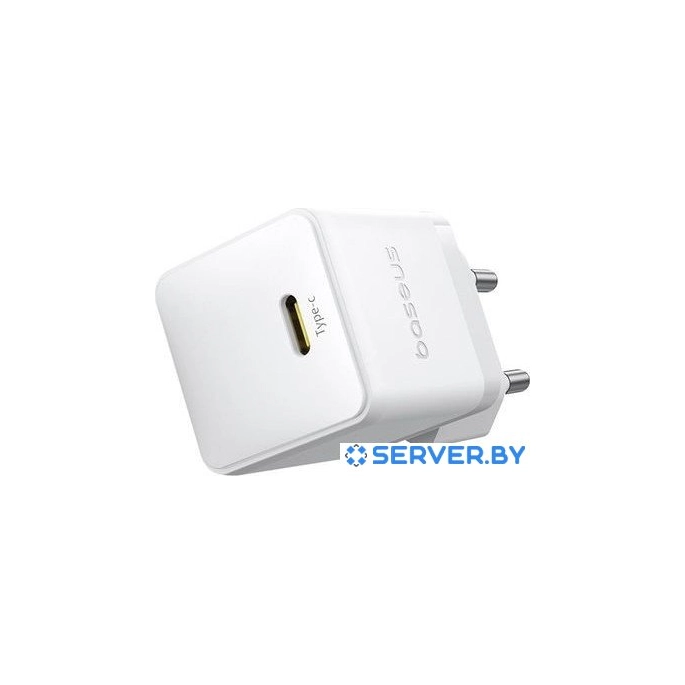 Сетевое зарядное Baseus Palm Fast Charger 1C 30W EU P10111605213-00 (белый). Фото3