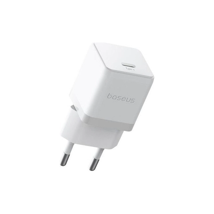Сетевое зарядное Baseus Palm Fast Charger 1C 30W EU P10111605213-00 (белый). Фото4