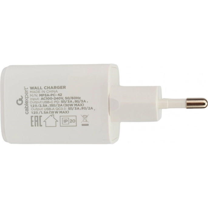 Сетевое зарядное Cablexpert MP3A-PC-42. Фото3