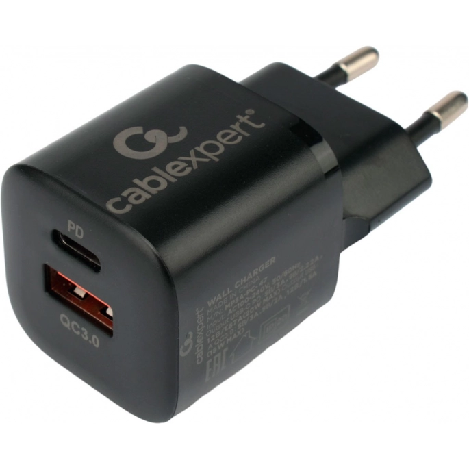 Сетевое зарядное Cablexpert MP3A-PC-47. Фото1