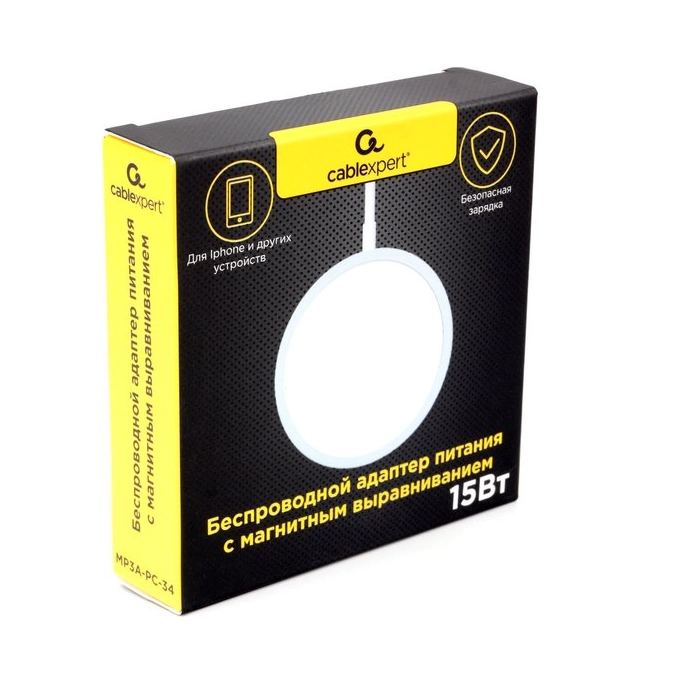 Беспроводное зарядное Cablexpert MP3A-PC-34. Фото3