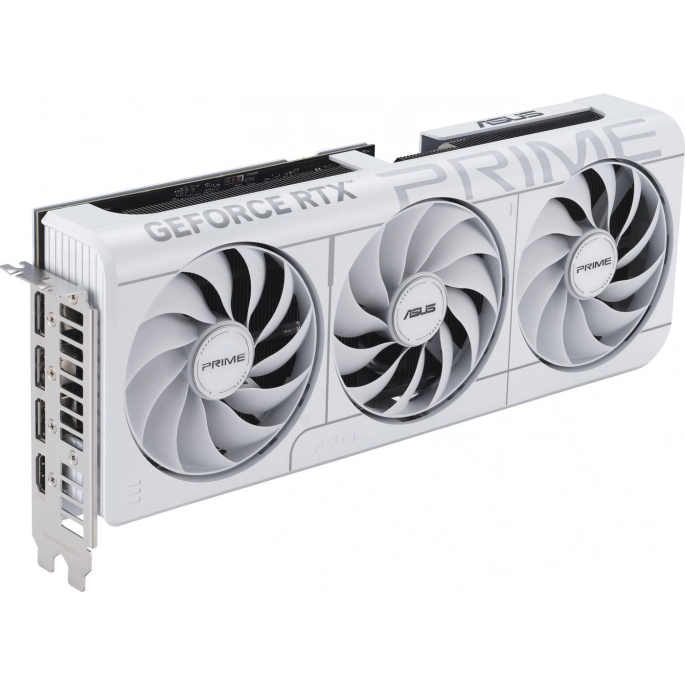 Видеокарта ASUS Prime GeForce RTX 5070 Ti 16GB GDDR7 White OC Edition PRIME-RTX5070-O12G-WHITE. Фото1