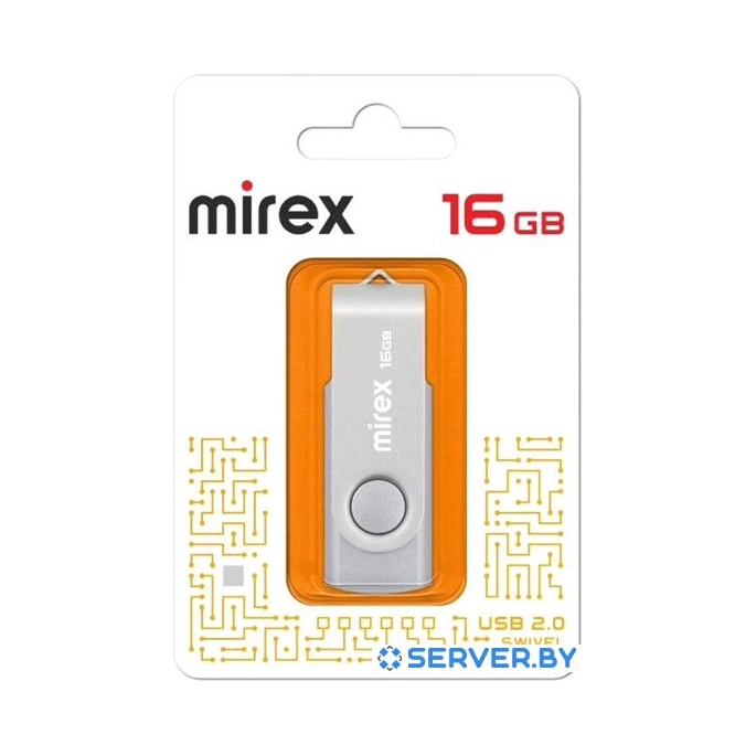 USB Flash Mirex Color Blade Swivel 2.0 16GB 13600-FMUSIS16. Фото1
