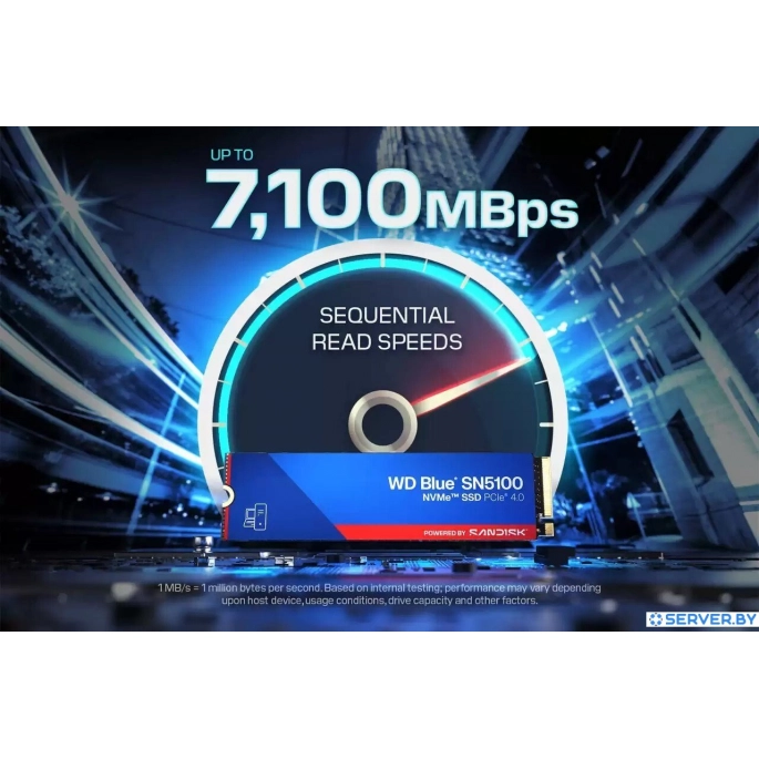 SSD WD Blue SN5100 500GB WDS500G5B0E. Фото3