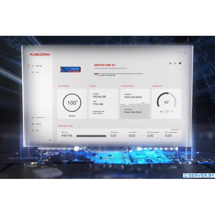 SSD WD Blue SN5100 500GB WDS500G5B0E. Фото6