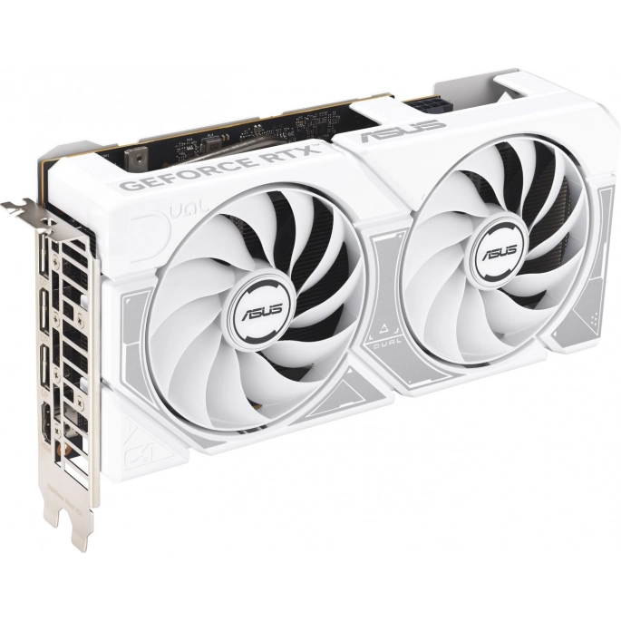 Видеокарта ASUS Dual GeForce RTX 5060 8GB GDDR7 White OC Edition DUAL-RTX5060-O8G-WHITE. Фото1