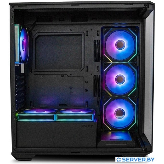 Корпус XASTRA Q600 6ARGB-C10-UC (черный). Фото4