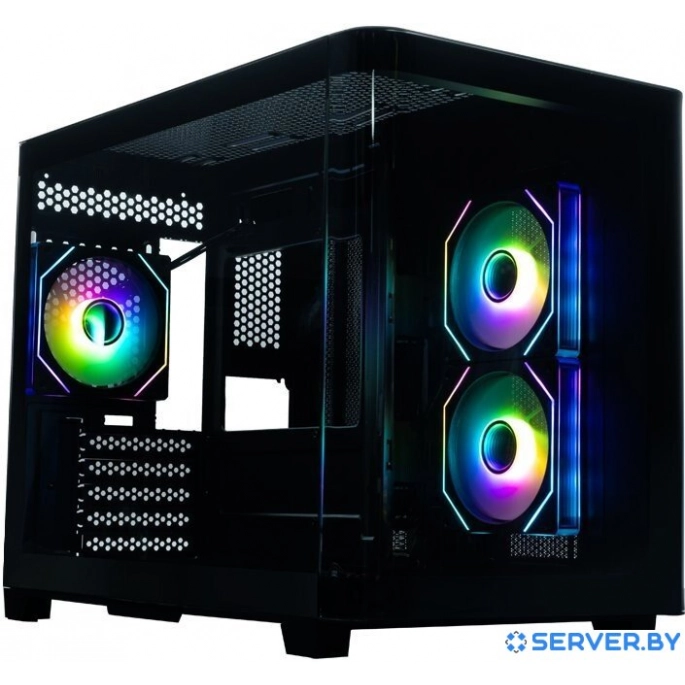 Корпус XASTRA QR500M 3ARGB C10-UC (черный). Фото1