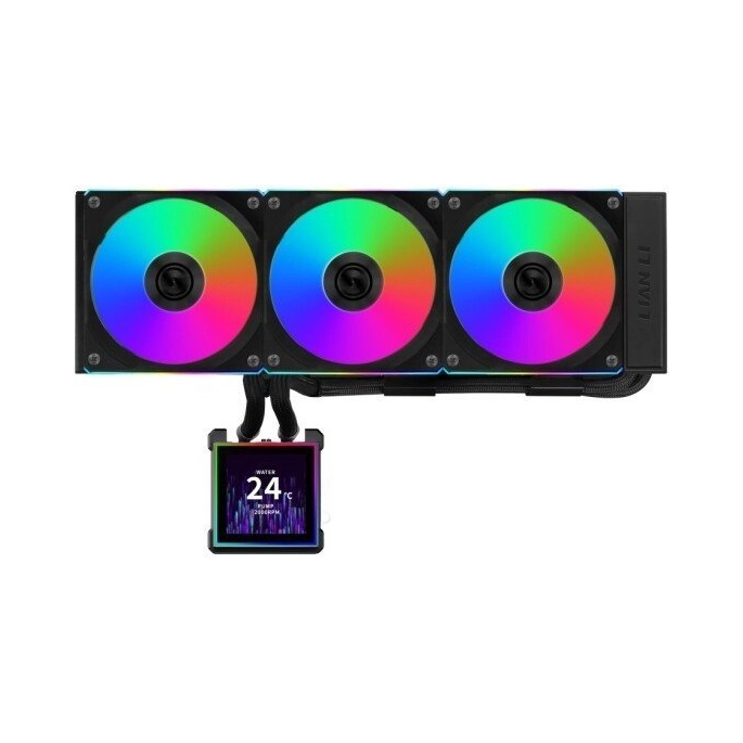 Система жидкостного охлаждения для процессора Lian Li HydroShift II LCD-S 360CL G89.GHS2LCDS36CB.R0. Фото3