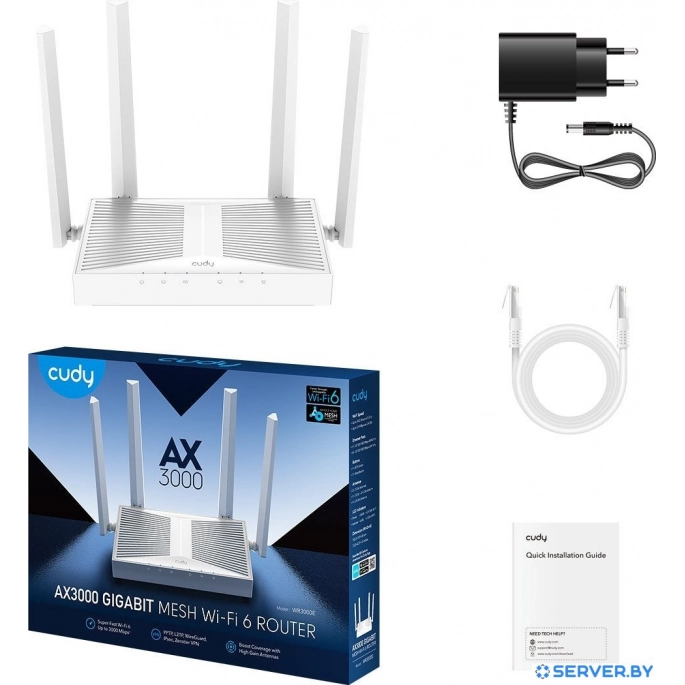 Wi-Fi роутер Cudy WR3000E 1.0. Фото4