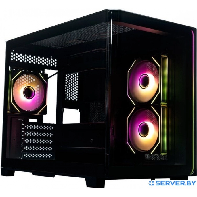 Корпус XASTRA QR600M 3ARGB C10-UC (черный). Фото1
