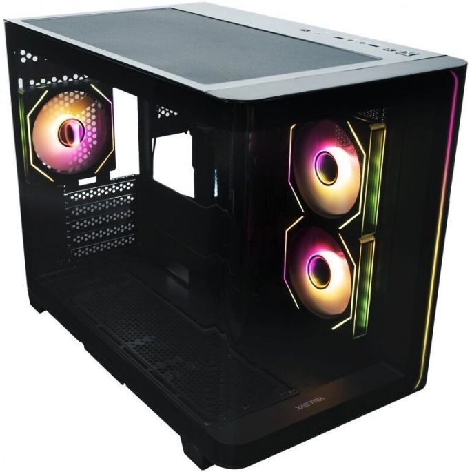 Корпус XASTRA QR600M 3ARGB C10-UC (черный). Фото2