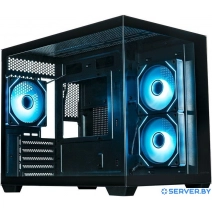 Корпус XASTRA QW500M 3ARGB-C10-UC (черный)