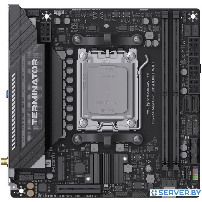 Материнская плата Maxsun Terminator B850BKB WiFi. Фото1