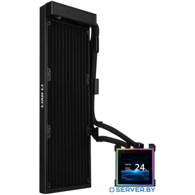 Радиатор системы жидкостного охлаждения Lian Li HydroShift II LCD-S 360N G89.GHS2LCDS36NB.R0. Фото2