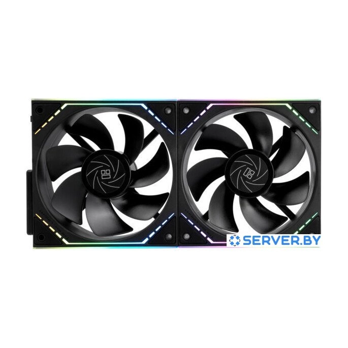 Комплект вентиляторов для корпуса Thermalright TL-M12QR X2 (черный). Фото1