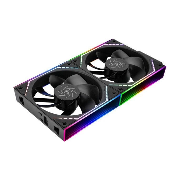 Комплект вентиляторов для корпуса Thermalright TL-M12QR X2 (черный). Фото2