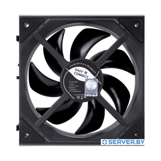 Комплект вентиляторов для корпуса Thermalright TL-M12QR X2 (черный). Фото3