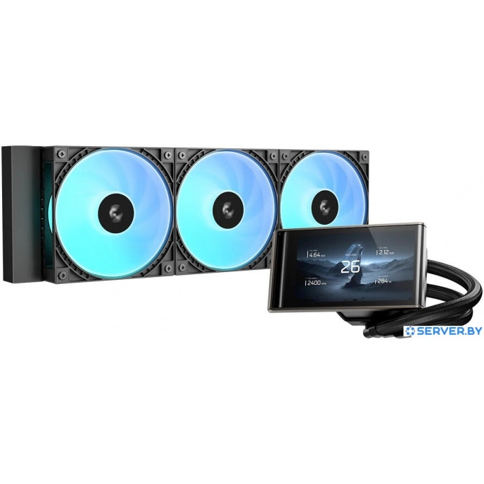 Система жидкостного охлаждения для процессора DeepCool LT360 Vision ARGB R-LT360VISION-BKAMMC-G-1. Фото1