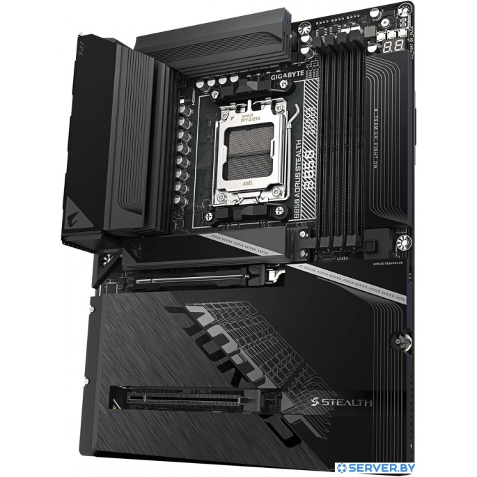 Материнская плата Gigabyte B850 Aorus Stealth. Фото4