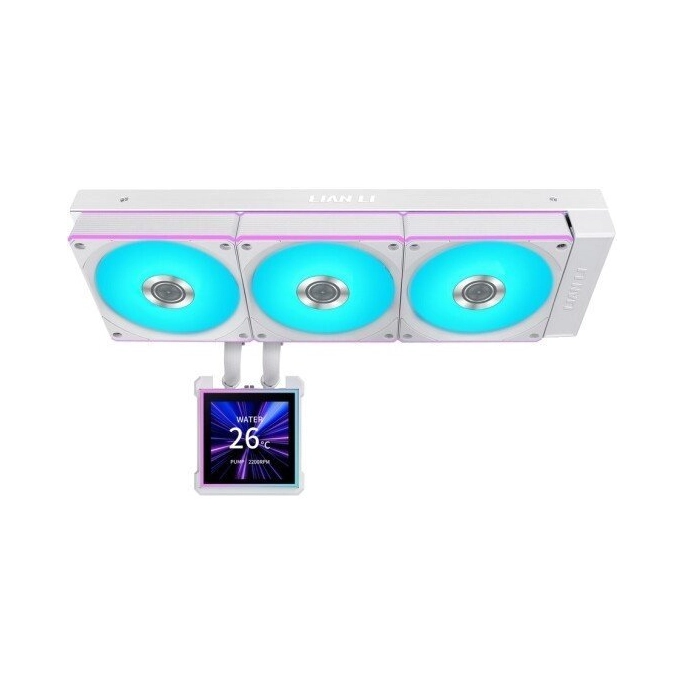Система жидкостного охлаждения для процессора Lian Li HydroShift II LCD-S 360CL G89.GHS2LCDS36CW.R0. Фото2