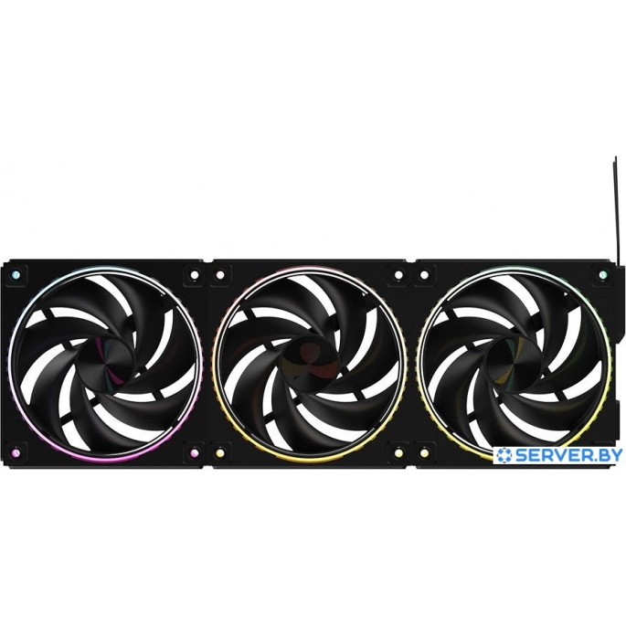 Вентилятор для корпуса Zalman ZM-DF120 (черный). Фото3