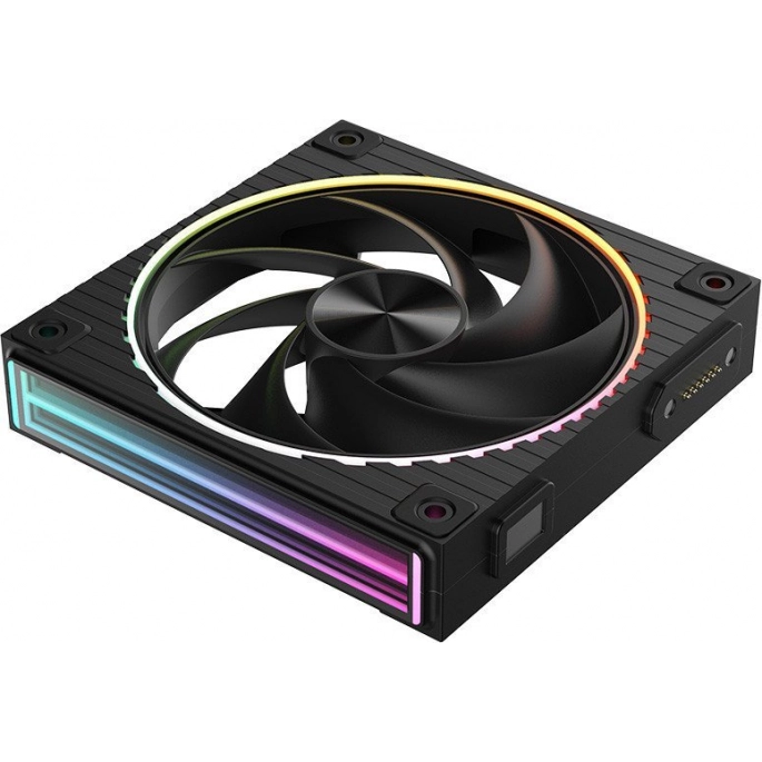 Вентилятор для корпуса Zalman ZM-DF120 (черный). Фото5