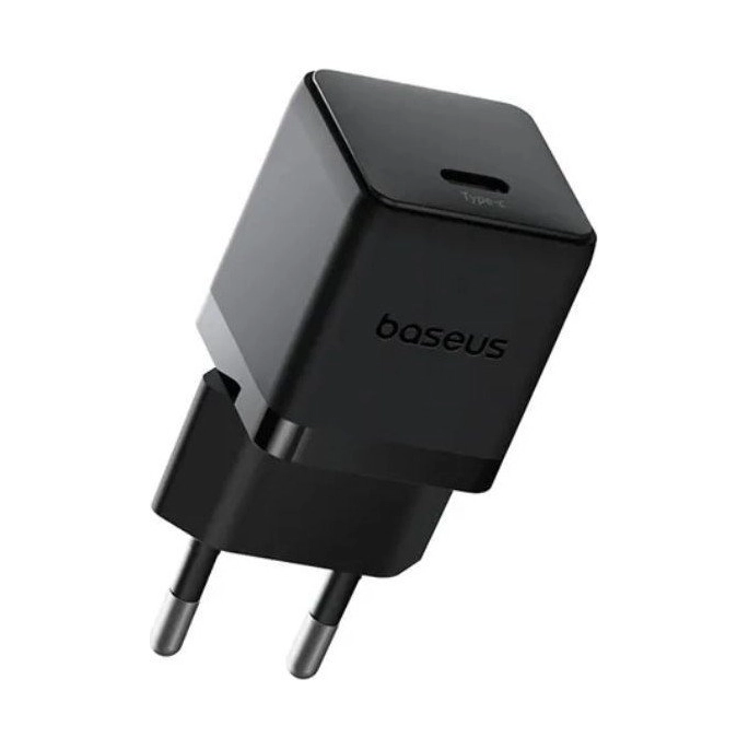 Сетевое зарядное Baseus Palm Fast Charger 1C 30W EU P10111605113-01 (черный). Фото4