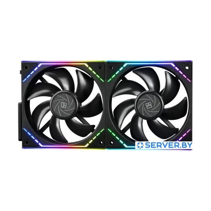 Комплект вентиляторов для корпуса Thermalright TL-M12Q X2 (черный). Фото1