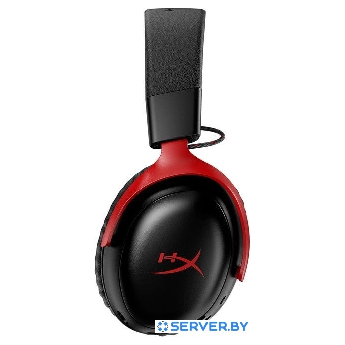 Наушники HyperX Cloud III S Wireless (черный/красный). Фото2
