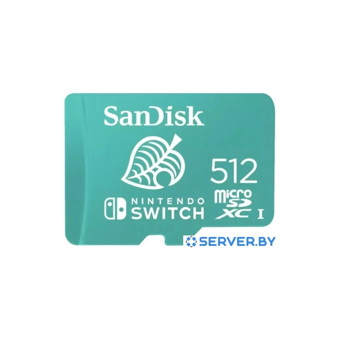 Карта памяти SanDisk For Nintendo Switch microSDXC SDSQXAO-512G-GN3ZN 512GB. Фото1