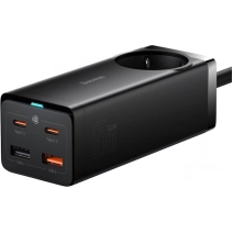 Сетевое зарядное Baseus GaN3 Pro Desktop Powerstrip AC+2U+2C 65W