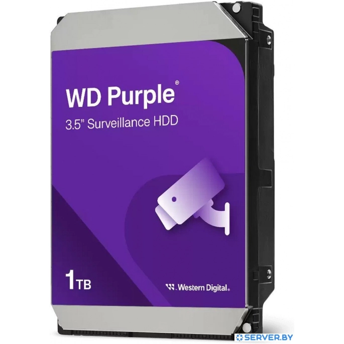 Жесткий диск WD Purple Surveillance 3TB WD34PURZ. Фото1
