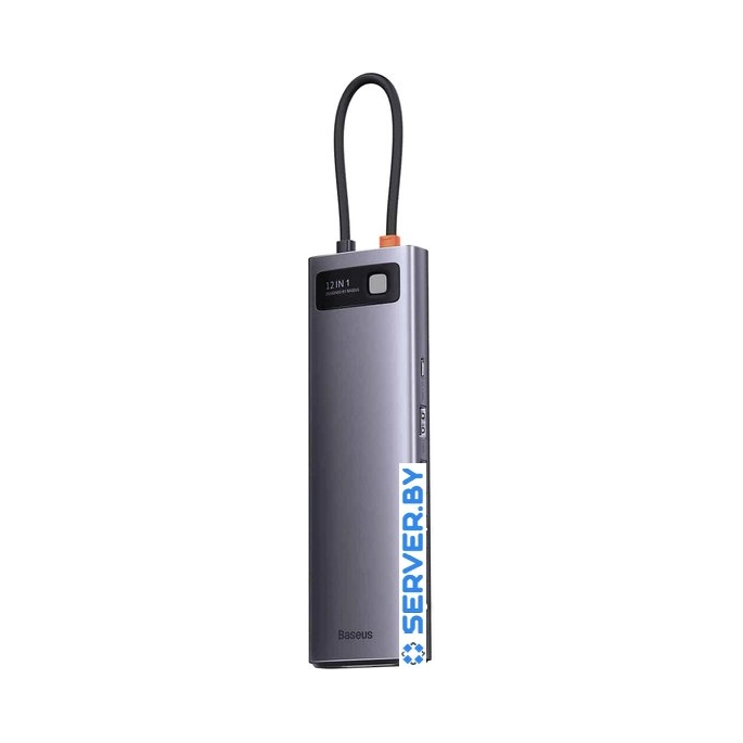Док-станция Baseus Metal Gleam Series 12-in-1 Multifunctional Type-C Hub Docking Station WKWG020213. Фото2