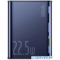 Внешний аккумулятор Baseus Explorer Series Digital Display Fast Charge 22.5W 10000mAh (синий)