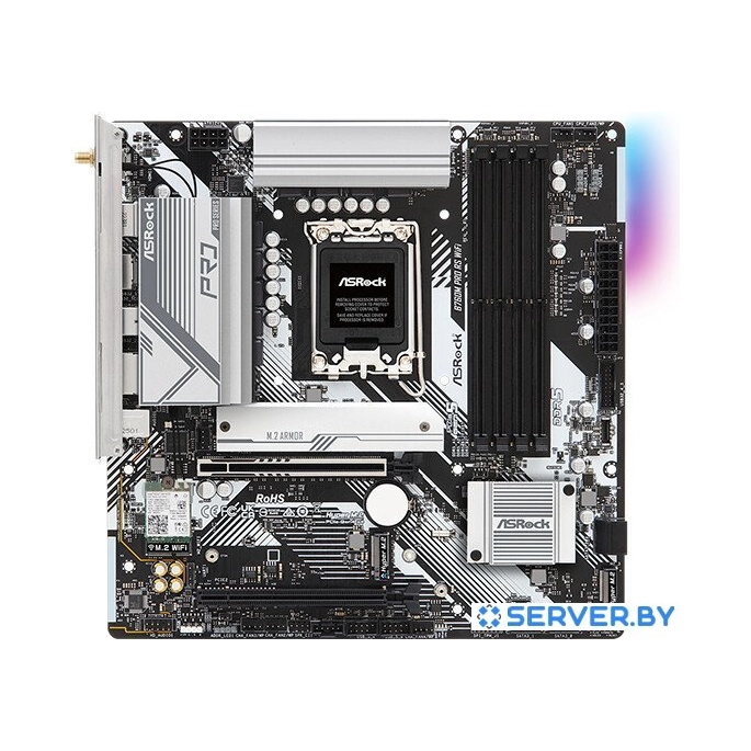 Материнская плата ASRock B760M Pro RS WiFi. Фото4