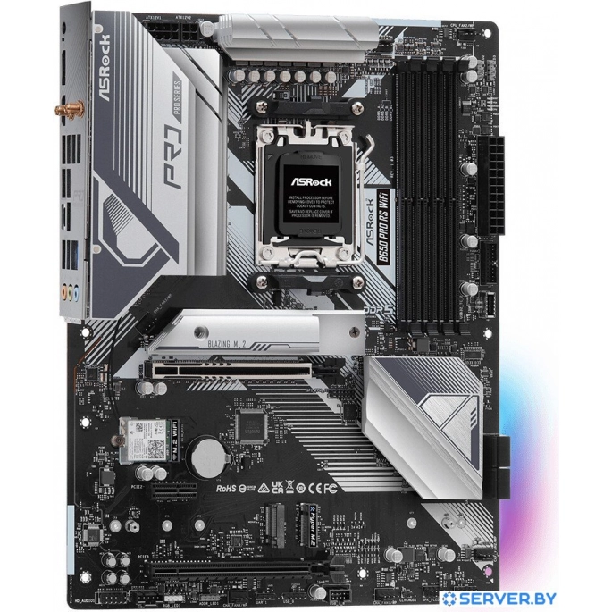 Материнская плата ASRock B650 Pro RS WiFi. Фото3