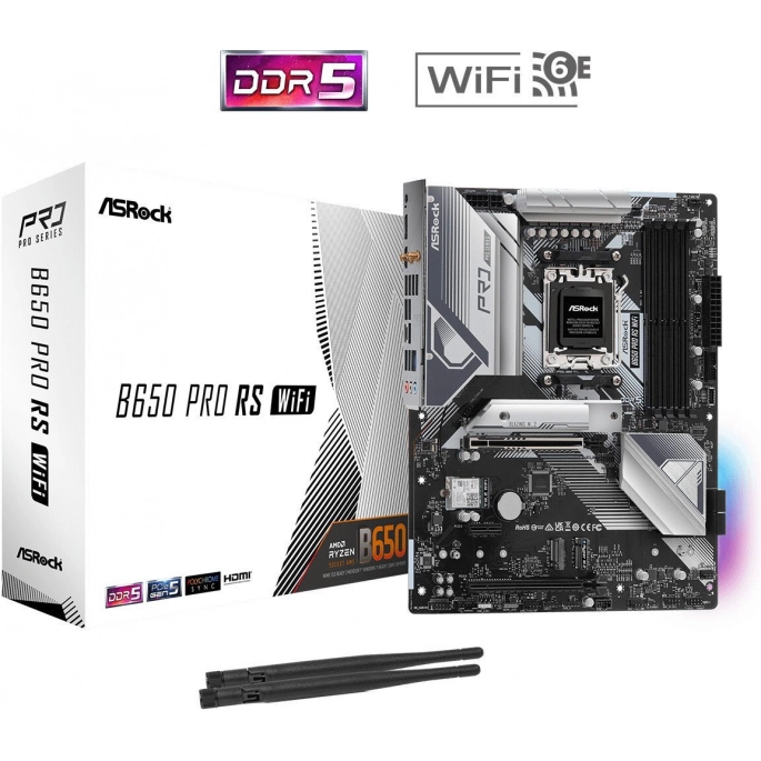 Материнская плата ASRock B650 Pro RS WiFi. Фото5