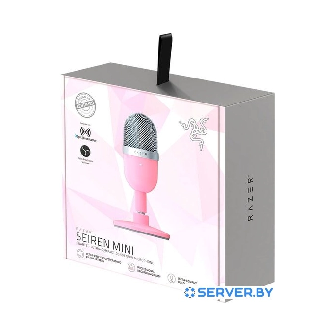 Микрофон Razer Seiren Mini Quartz Pink. Фото5