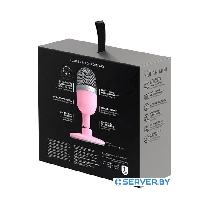 Микрофон Razer Seiren Mini Quartz Pink. Фото6