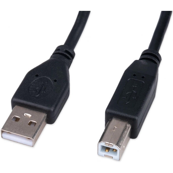 Кабель Cablexpert CCF-USB2-AMBM-1M (1 м, черный). Фото3