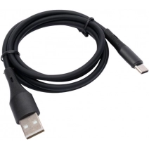 Кабель Cablexpert CC-USB2S-AMCM-1M-BK USB Type-A -USB Type-C (1 м, черный)