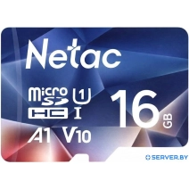 Карта памяти Netac microSDHC P500 Ultra 16GB