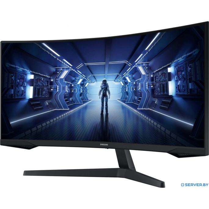 Игровой монитор Samsung Odyssey G5 LC34G55TWWPXEN. Фото1