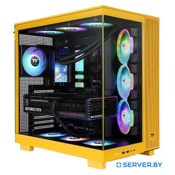 Корпус Thermaltake View 380 XL TG ARGB Bumblebee CA-11E-00M4WN-00. Фото1
