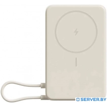 Внешний аккумулятор Xiaomi Magnetic Power Bank with Built-in Stand WPB1007Z 10000mAh (бежевый, международная версия)