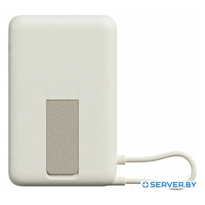Внешний аккумулятор Xiaomi Magnetic Power Bank with Built-in Stand WPB1007Z 10000mAh (бежевый, международная версия). Фото3