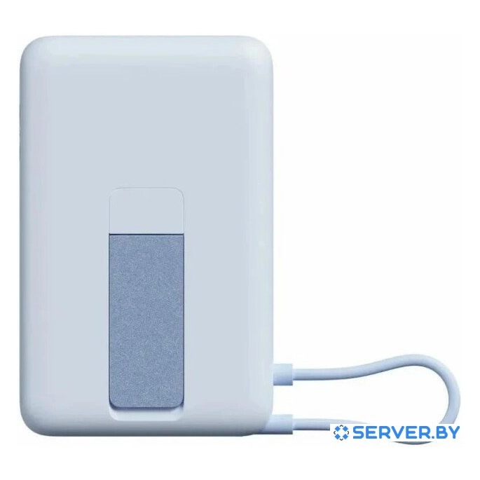 Внешний аккумулятор Xiaomi Magnetic Power Bank with Built-in Stand WPB1007Z 10000mAh (голубой, международная версия). Фото3