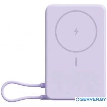 Внешний аккумулятор Xiaomi Magnetic Power Bank with Built-in Stand WPB1007Z 10000mAh (сиреневый, международная версия)